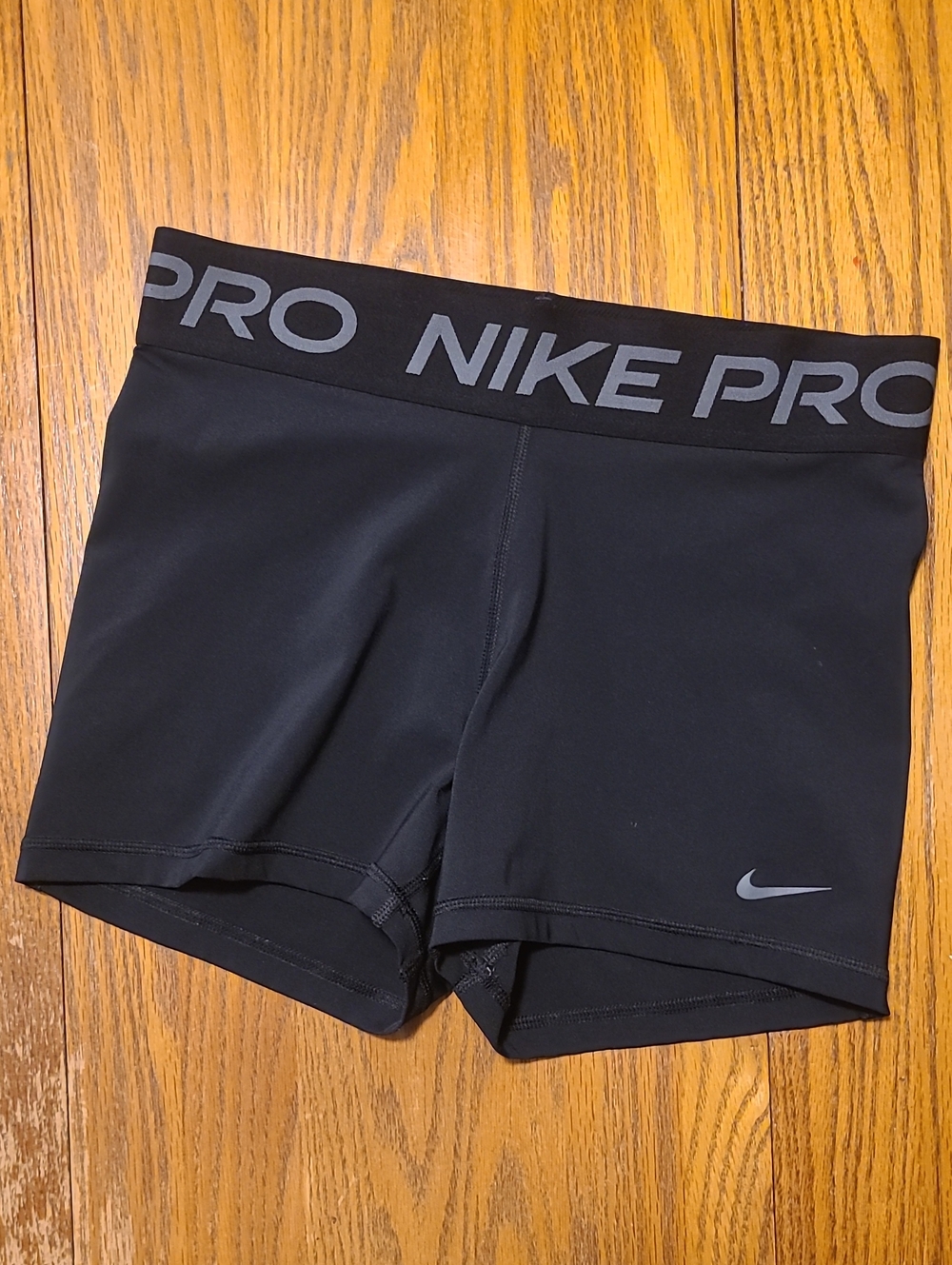 Nike Black Pro Compression Bike Shorts - Ladies Medium